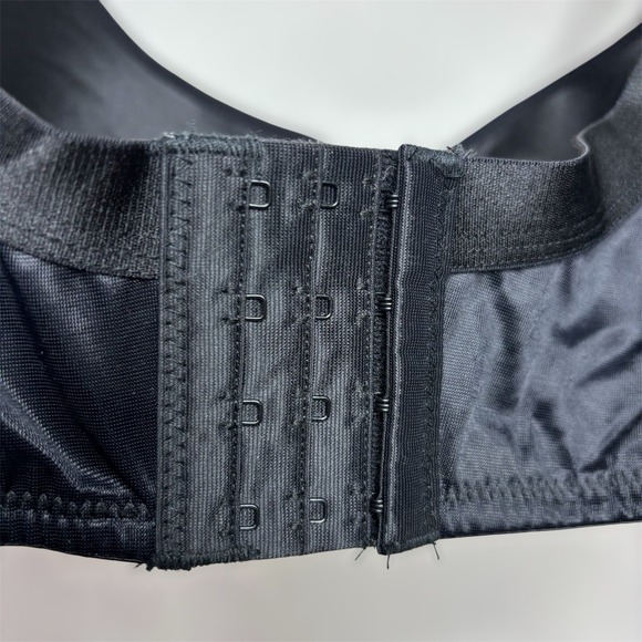 Avenue Black Lace Size 52DD Balconette Bra Underwire Adjustable straps - Picture 7 of 11